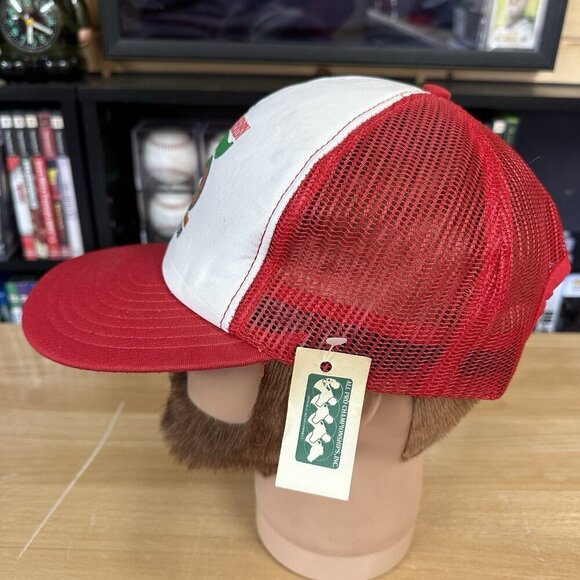 Vintage Kentucky Derby Hat 80s Trucker Cap Horse Racing 1989 Churchill Downs 115 - Picture 3 of 6